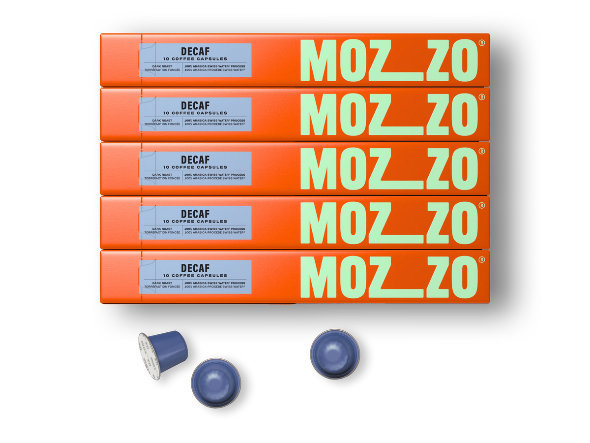 Mozzo Coffee Pods: DECAF Blend