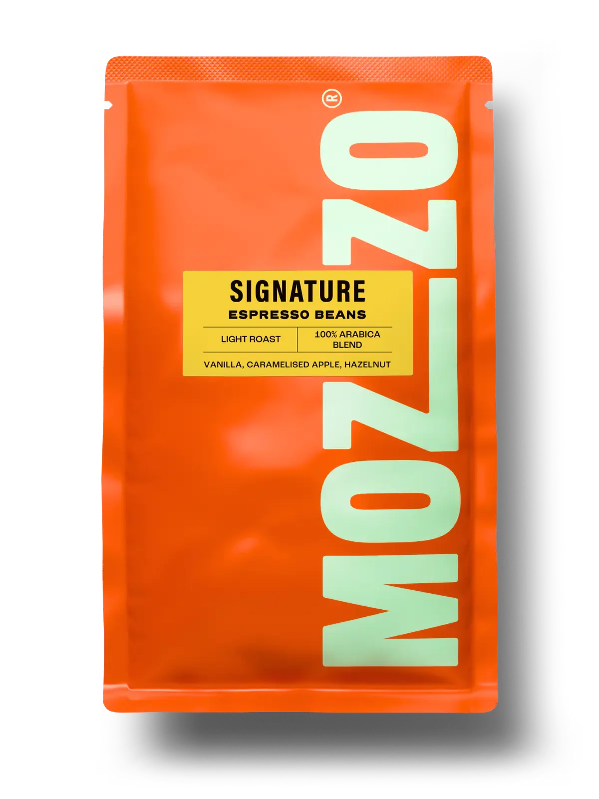 250G bag of Mozzo Coffee: SIGNATURE espresso beans
