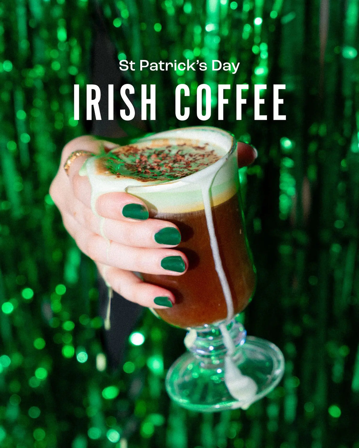 St Patrick's Day Irish Coffee