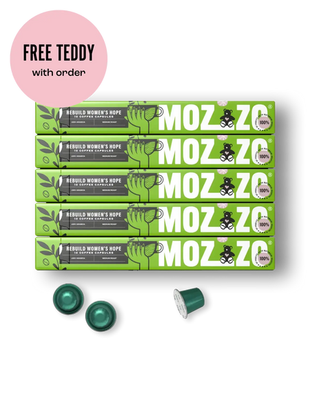 Coffee Pods - Rebuild Women's Hope | Mozzo Coffee
